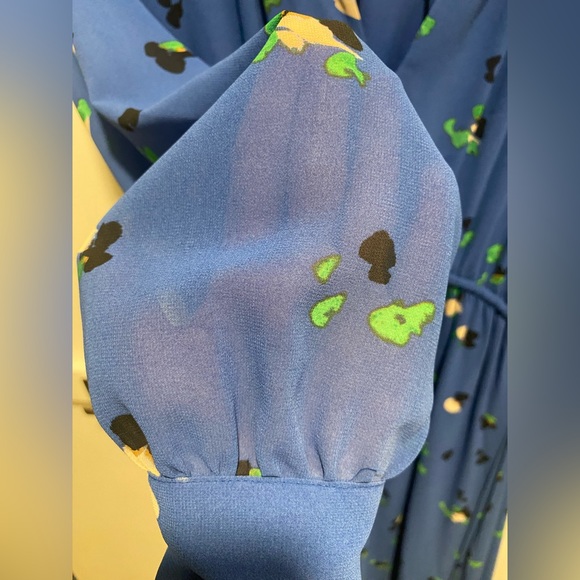 H&M bright blue maxi dress - Picture 7 of 8